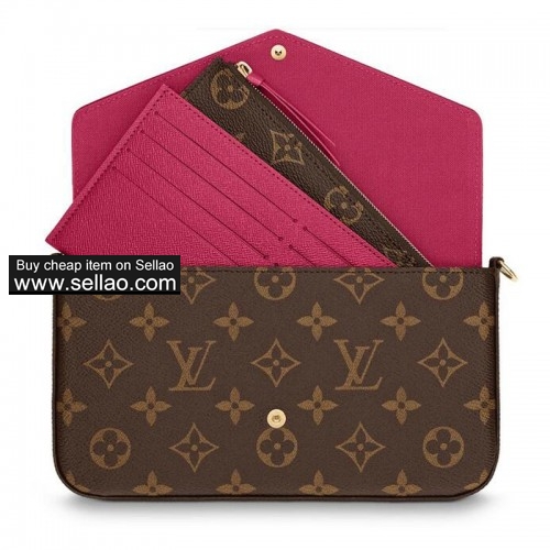 M61276 Pochette Chain Bag L LOUIS VUITTON 3pcs/set Women Designer Luxury Handbags Purses