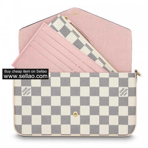 N63106 Pochette Chain Bag  LOUIS VUITTON 3pcs/set Women Designer Luxury Handbags Purses