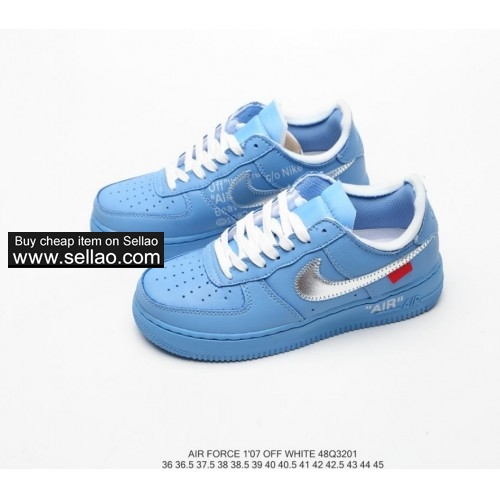 New arrival OFF-White x Nike Air Force 1 SNEAKERS WOMENS MENS SHOES AF1 TRAINERS