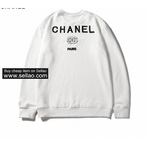 Luxury CHANEL Embroidery logo hoodies men women Pullover Casual sweatsuit hiphop Sweatshirt with tag