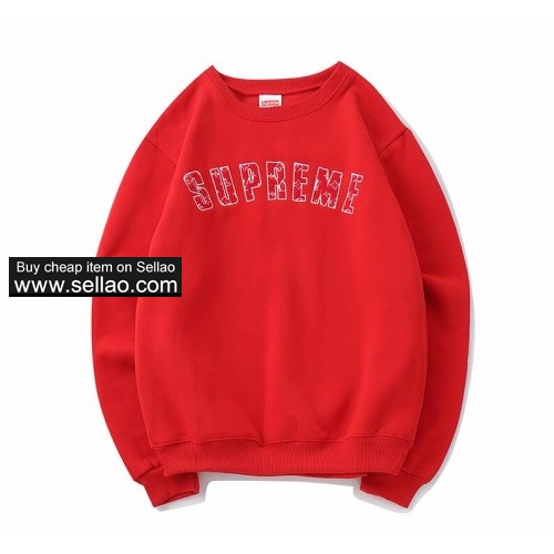 SUPREME hot sale  Luxury hoodie Letter hoodies men women Pullover Casual Hip Hop Sweatshirt