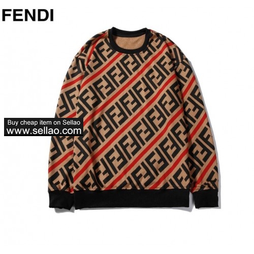 Luxury FENDI o-neck hoodies men women hoodie Casual sweatsuit Sweater Brand Sweatshirt tops clothes