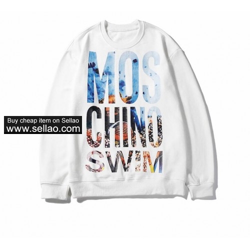 Luxury Moschino Designer Hoodie Brand Pullover Coats Wholesale Long Sleeve Tops Clothing M-2XL