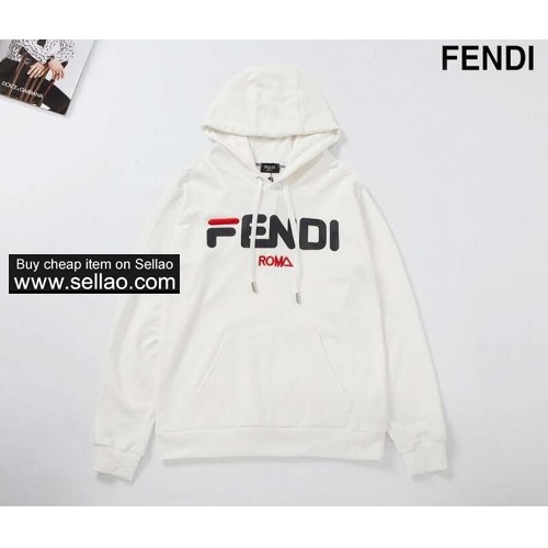 Brand 2019 FENDI Men women Hoodies Streetwear fashion Pullover Sport casual Sweatshirt