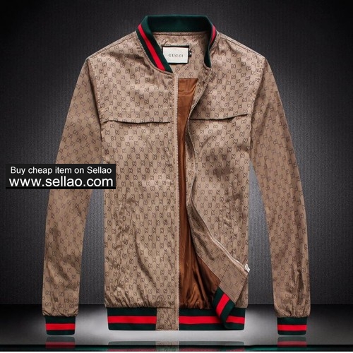 Luxury brand GUCCI men Jackets casual Windbreaker Coat mens Sport Outerwear