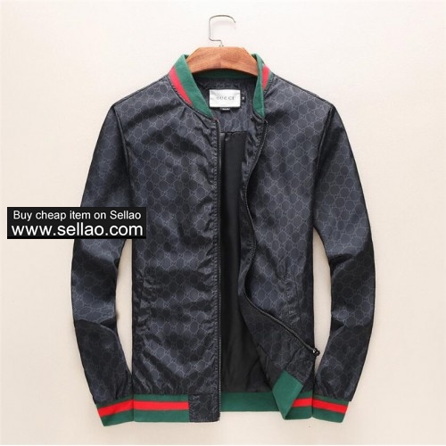 Luxury brand GUCCI Tiger head men Jackets casual Windbreaker Coat mens Sport Outerwear