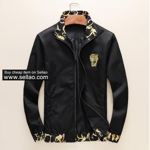 Brand Versace man Clothing men Jackets Hip-hop Coat men Sport Outerwear jacket