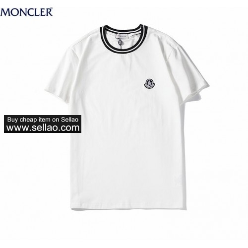 Luxury brand Fashion moncler brand t shirts mens t shirt summer wear cotton S-XXL