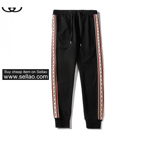 Fashion Designer Pants For Mens Brand Track Pants joggers With GUCCI Letters Luxury Men Sweatpant