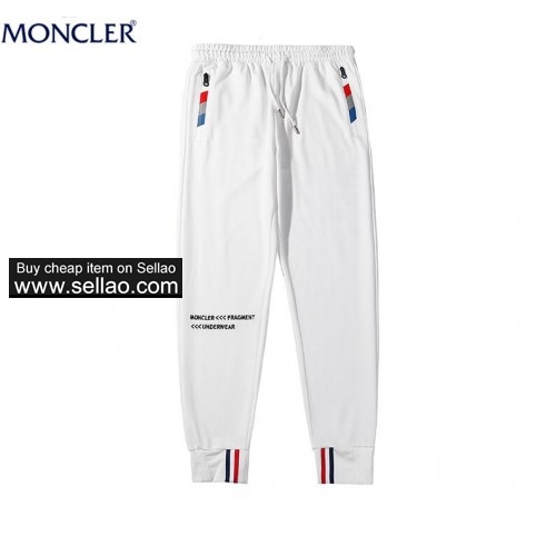 2019 New brand moncler Pants Slim Letter Printing Feet Joggers Sports  Casual Track Pants Size M-2XL