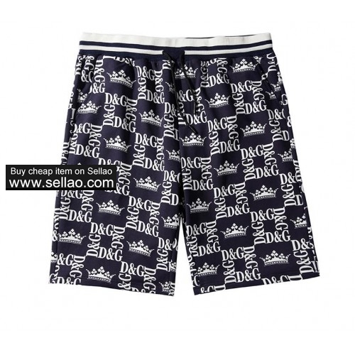 Luxury brand Summer Leisure Designer DG Shorts Mens Casual Beach Shorts Brand Short Pants