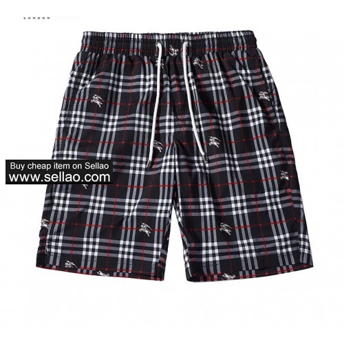 Luxury brand Burberry Summer Leisure Designer Shorts Mens Casual Beach Shorts Brand Short Pants