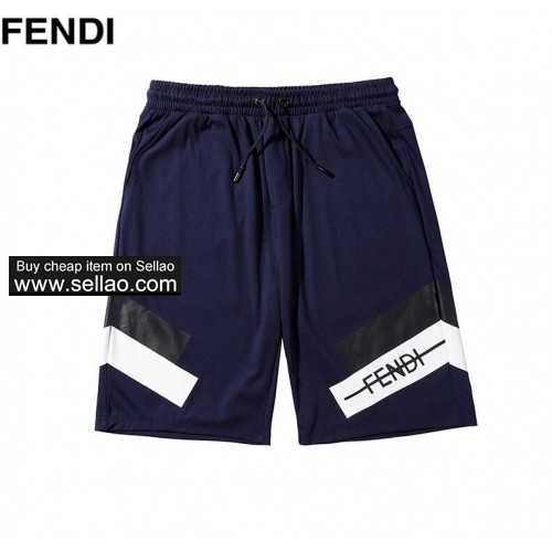 Designer FENDI Mens Shorts Summer Style Brand Shorts Pattern Printed Casual Solid Short Pants