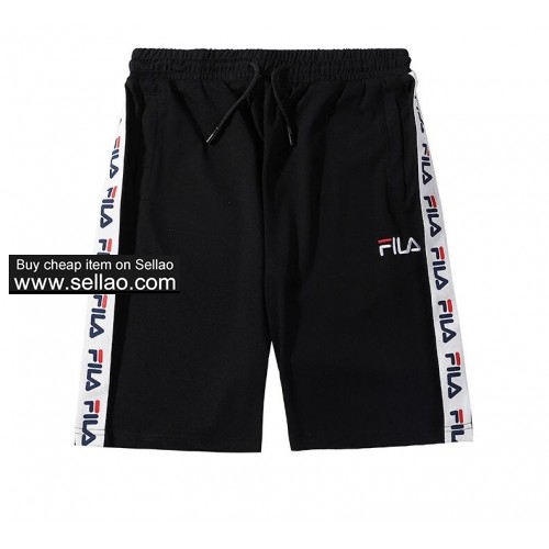 Designer FILA Mens Shorts Summer Style Brand Shorts Pattern Printed Casual Solid Short Pants