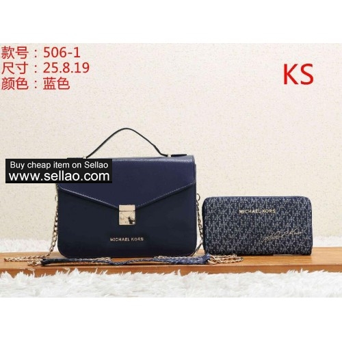 High Quality Designer handbags 2019 Luxury bag women Shoulder Bags Chain Fashion bag 2 set