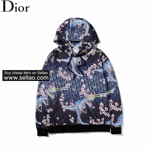 DIOR Luxury Brand hoodies tops unisex Casual Sweatshirt Pure cotton sweatsuit crew neck clothing