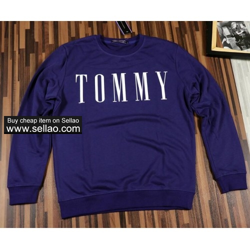 TOMMY Long Sleeve For Mens Sweatshirts Hoodie fashion Brand Autumn Spring luxury clothing