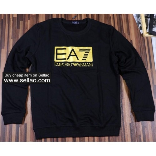 2019 New arrival autumn EA7 women sweater letter logo Long Sleeve hooded Sweatshirt