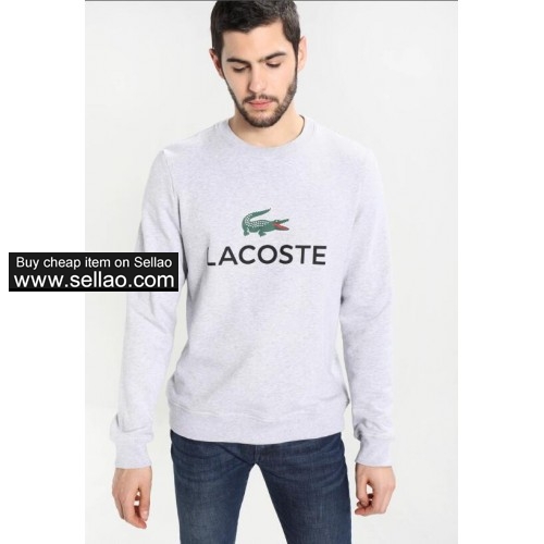 2019 New arrival autumn Lacoste  women sweater letter logo Long Sleeve hooded Sweatshirt