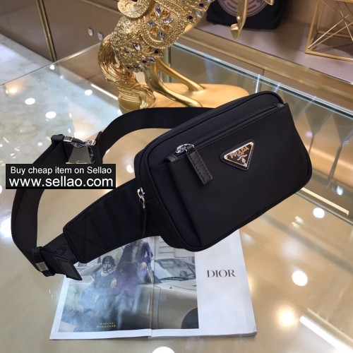 Size: 26*18*8cm prada Prada men's new pockets wallet purse bags Shoulder Bags