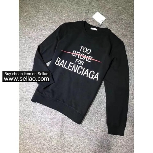 2019 New brand women sweater letter Balenciaga logo Long Sleeve hoodies Sweatshirt