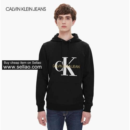 designer brand Calvin Klein Hip Hop Streetwear Cotton Men's Letter Printed Skateboards Hoodies