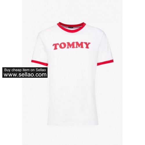 2019 brand TOMMY Summer New Arrival Top Quality Designer Clothing Men's Fashion T-Shirts