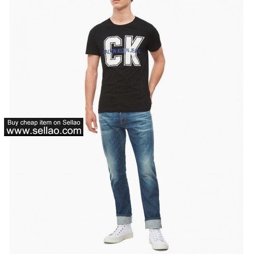 2019 brand Calvin Klein Summer New Arrival Top Quality Designer Clothing Men's Fashion T-Shirts
