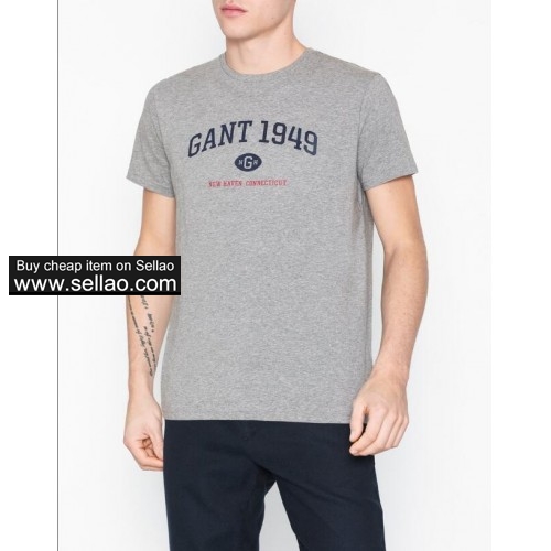 Mens women  Designer T Shirt Fashion brand GANT 1949   High Quality Casual T Shirts