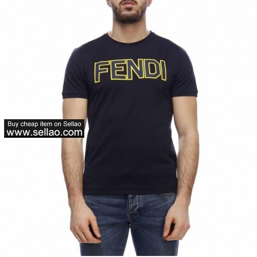 2019 Mens Brand FENDI Designer T Shirt Men Women High Quality Short Sleeves