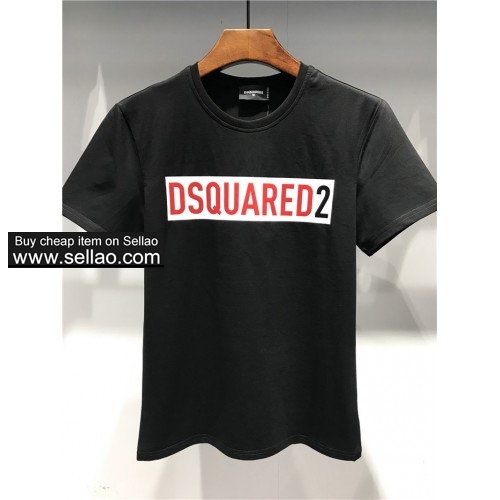 Summer DSQUARED2  Designer T Shirts Mens Tops printed Letter T Shirt Mens Clothing
