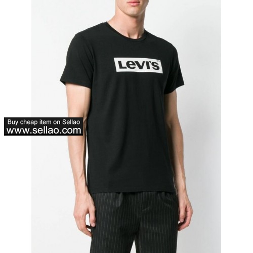 Brand Levi's Designer T Shirts Mens Tops printed Letter T Shirt Mens Clothing