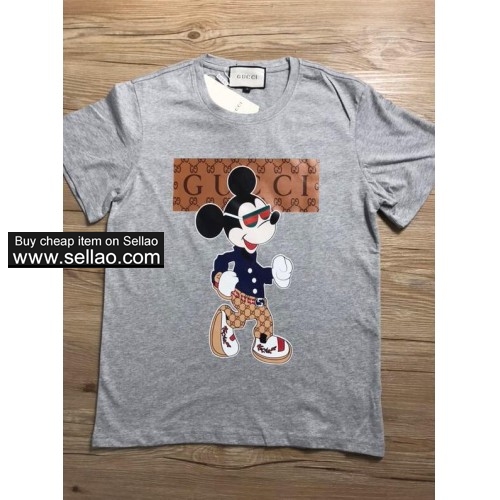 2019 Summer New Arrival Top Quality Tees Designer GUCCI Clothing Men's Print T-Shirts