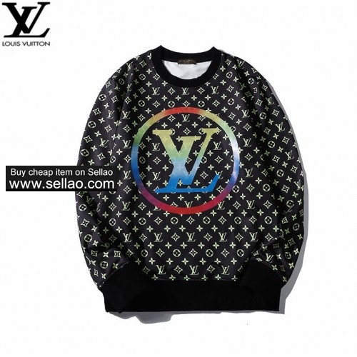 Brand Louis Vuitton Designer men women Box Logo Hoodies Hip Hop Sweatshirt Casual  Pullover