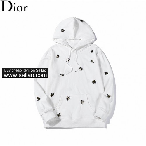 2019 New brand DIOR  hot sale men women hoodies Street Sport Designer Hoodies