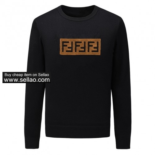 Designer FENDI  Mens sweaters Pullover Brand  sweater Knitwear Long Sleeve Mens Clothing