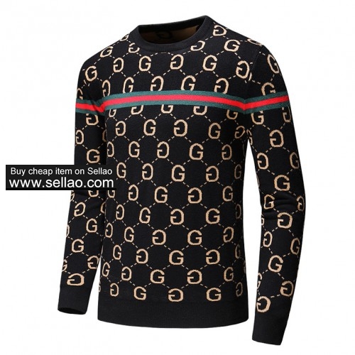 2019 Brand GUCCI sweaters Pullover Embroidered sweater Knitwear Long Sleeve Mens Clothing