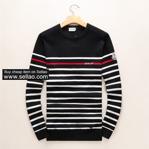 2019 Hot sale Brand Moncler Mens Sweater Pullover Long Sleeve Designer Letter Embroidery Knitwear