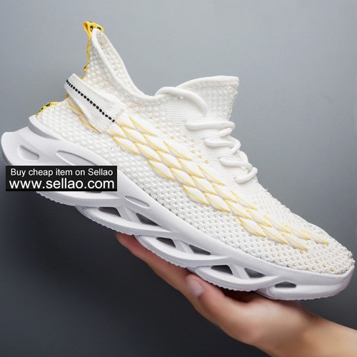 New Blade Running Shoes Men Non-slip Light Shock Absorb Breathable Sports Running Shoes Sneakers