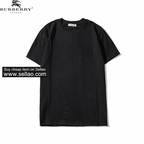 Brand Burberry Mens women  Designer T Shirt Fashion High Quality Casual T Shirts