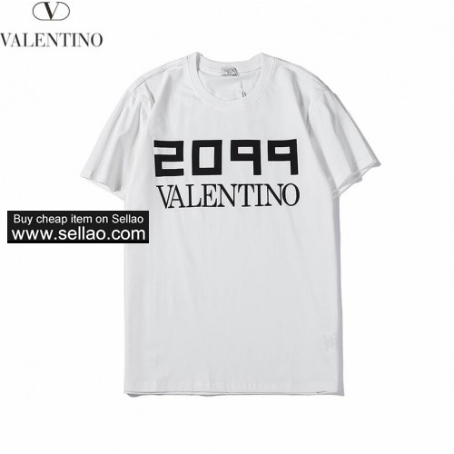 Brand Valentino Mens women  Designer T Shirt Fashion High Quality Casual T Shirts