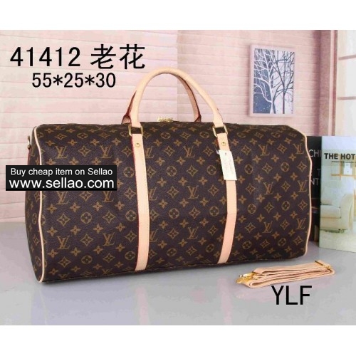 Brand Louis Vuitton fashion men's and women's travel bags duffel bag designer luggage bag large-cap