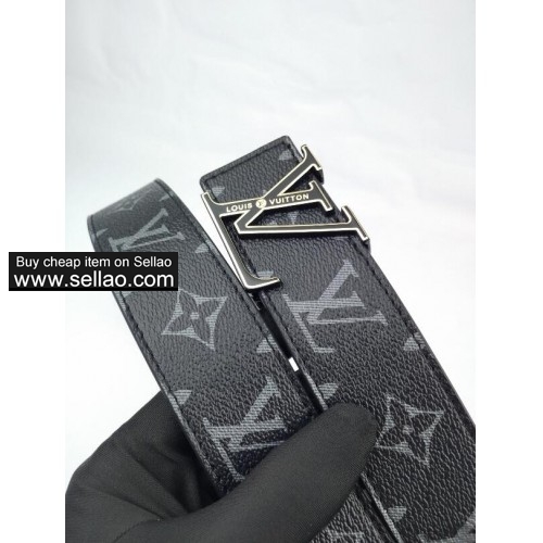 2019 01 Hot Sell Designer luxury brand Louis Vuitton leather belt men's belts