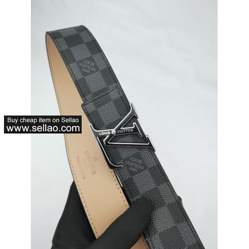 2019 03 Hot Sell Designer luxury brand Louis Vuitton leather belt men's belts
