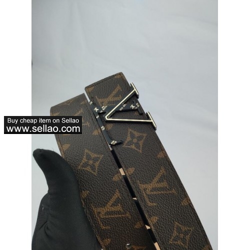 2019 08 Hot Sell Designer luxury brand Louis Vuitton leather belt men's belts