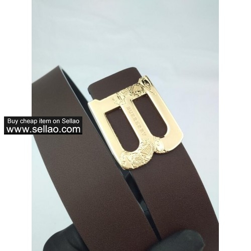 2019 Hot Sell Designer luxury brand Burberry leather belt men's women belts