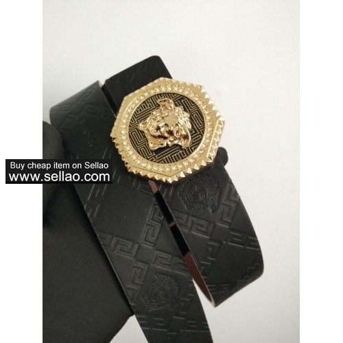 2019 Hot Sell Designer luxury brand Versace leather belt men's belts
