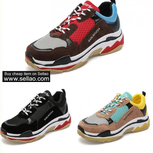 Luxury Brand Casual Running Shoes Shock Absorption Patchwork Sports Sneakers Trainers Designer Shoes