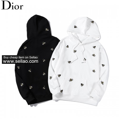NEW ! DIOR Men's Sweatshirt Casual Hooded sweater Free Shipping