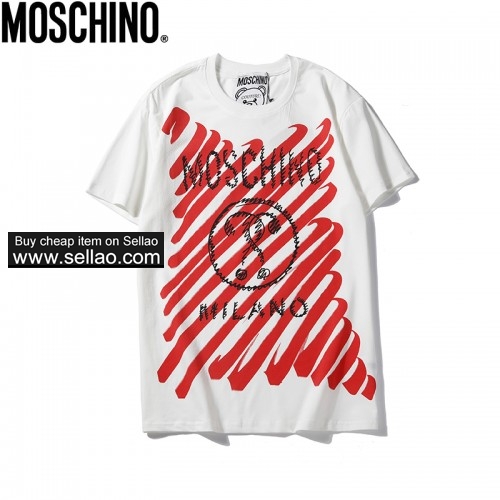 NEW ! Moschino Summer Men's T-Shirt  unisex Free Shipping